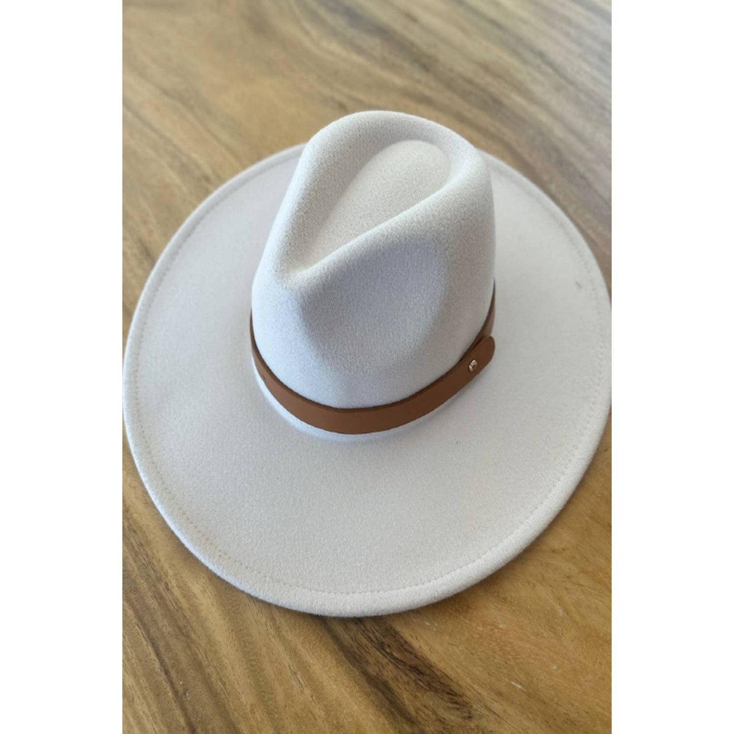 WIDE BRIM DANDY PANAMA HAT With Belt