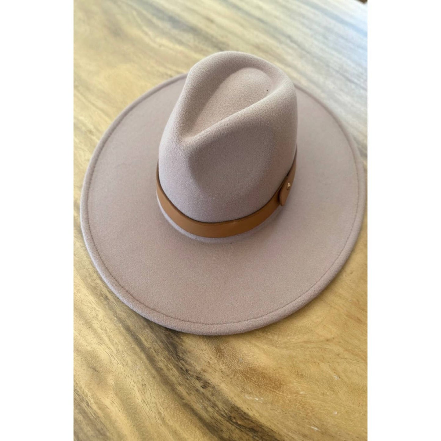 WIDE BRIM DANDY PANAMA HAT With Belt