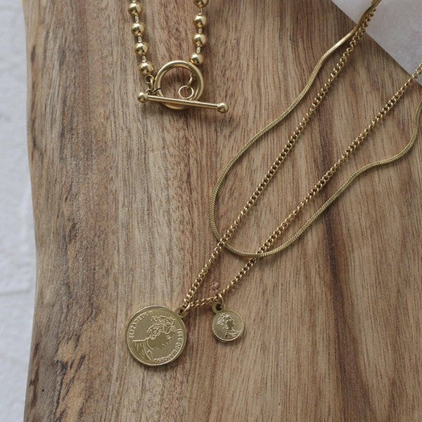 THREE LAYERS NECKLACE