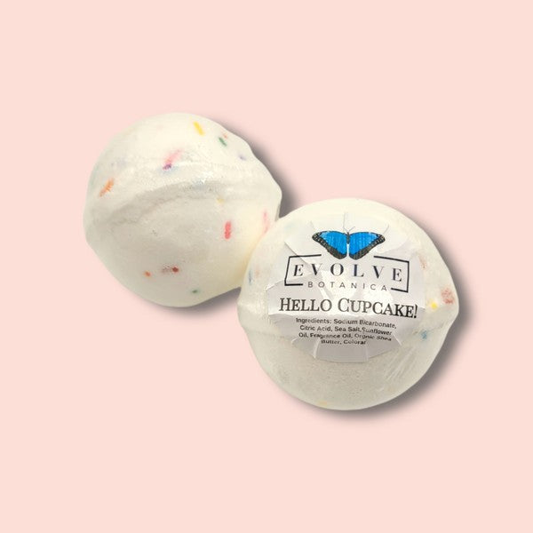 Bath Bomb Hello Cupcake