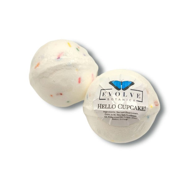 Bath Bomb Hello Cupcake
