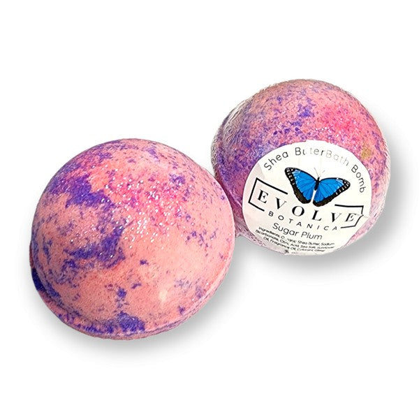 Bath Bomb Sugar Plum / Christmas Holiday