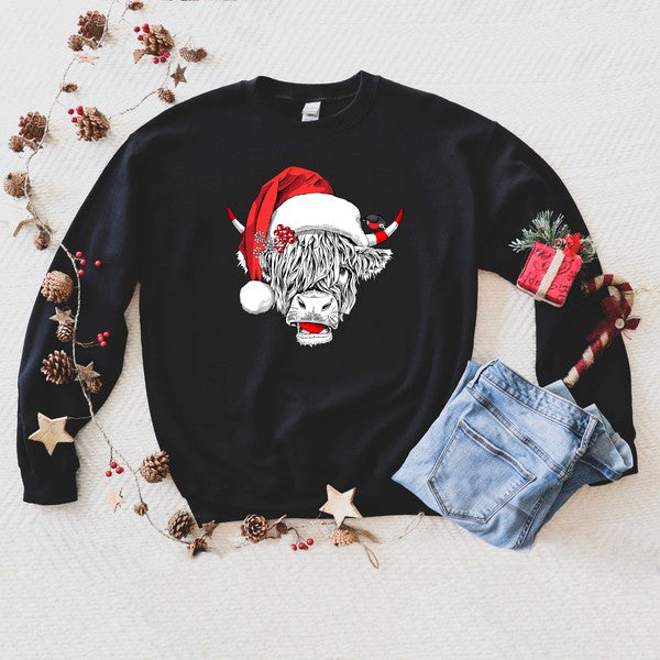 Christmas Heifer Graphic Sweatshirt