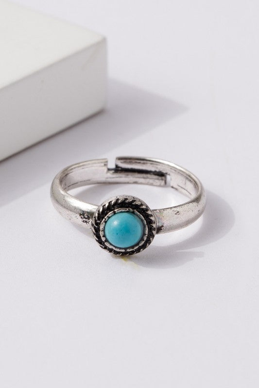 Western Eagle Set Ring
