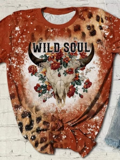 Western casual T- shirt