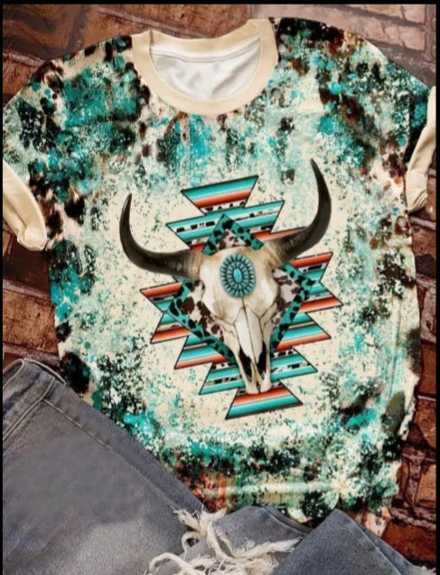 Western casual T- shirt