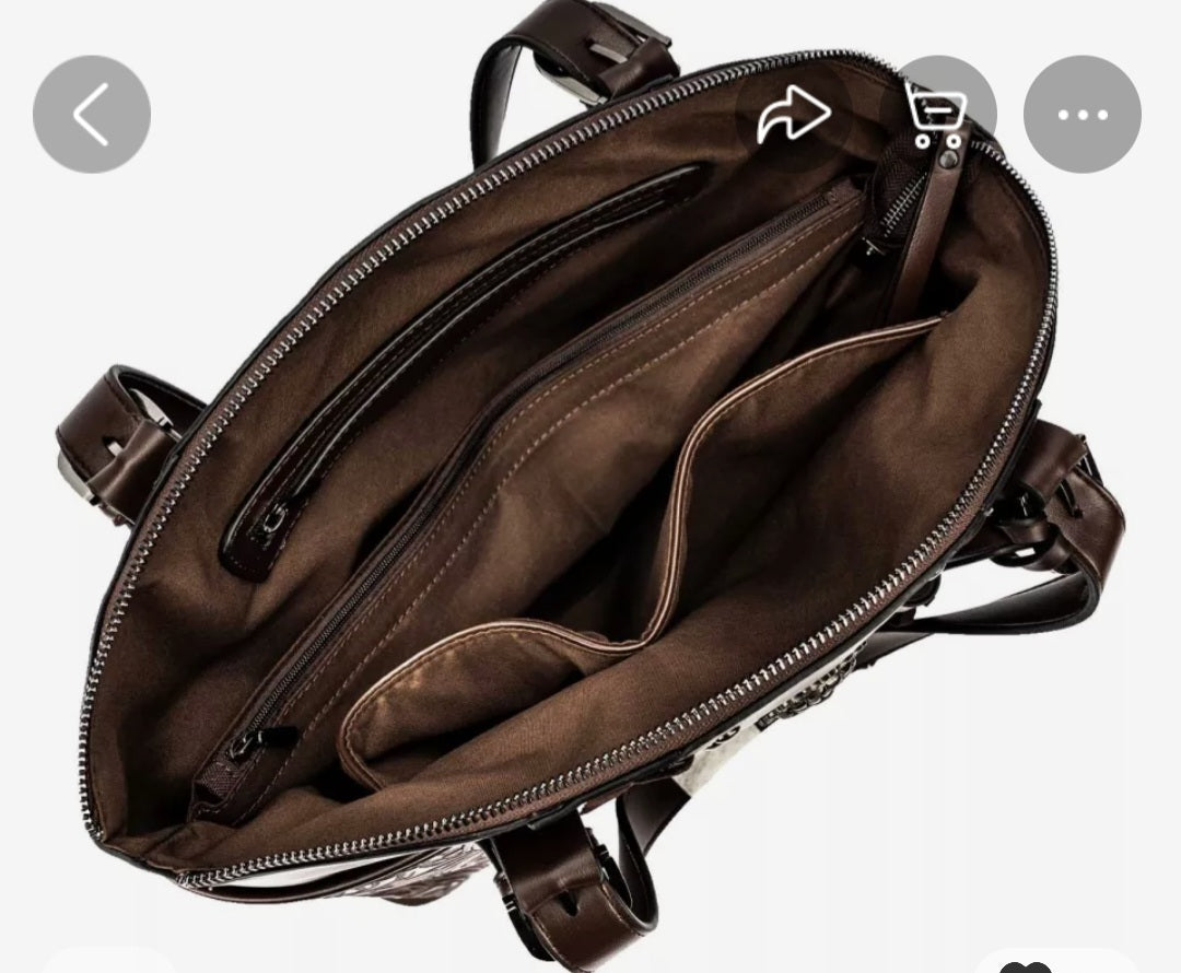 Concealed carry Western Tote Handbag