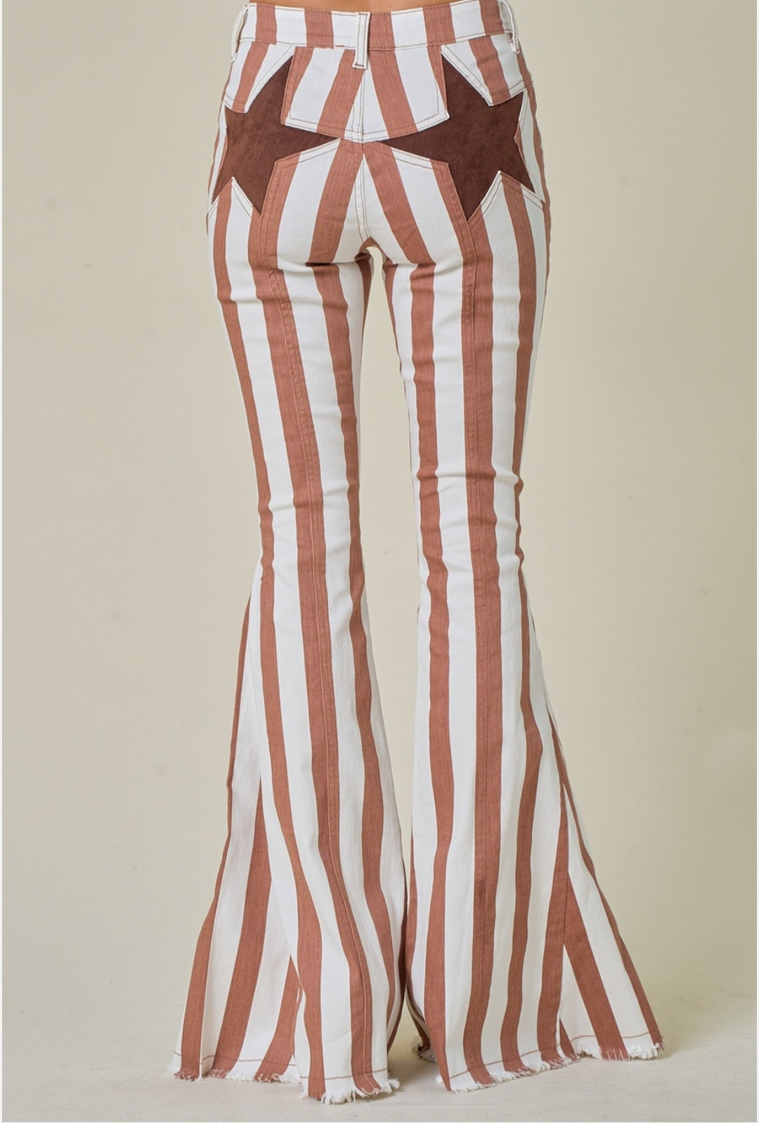 Star Pocket Denim Bell Bottoms