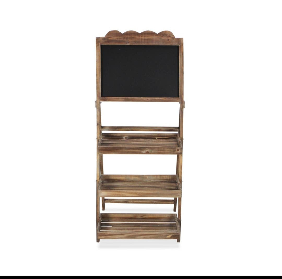 Wooden Chalkboard Stand