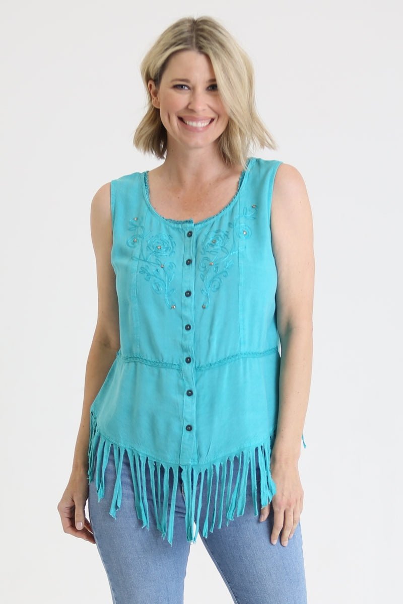BUTTON DOWN TANK
