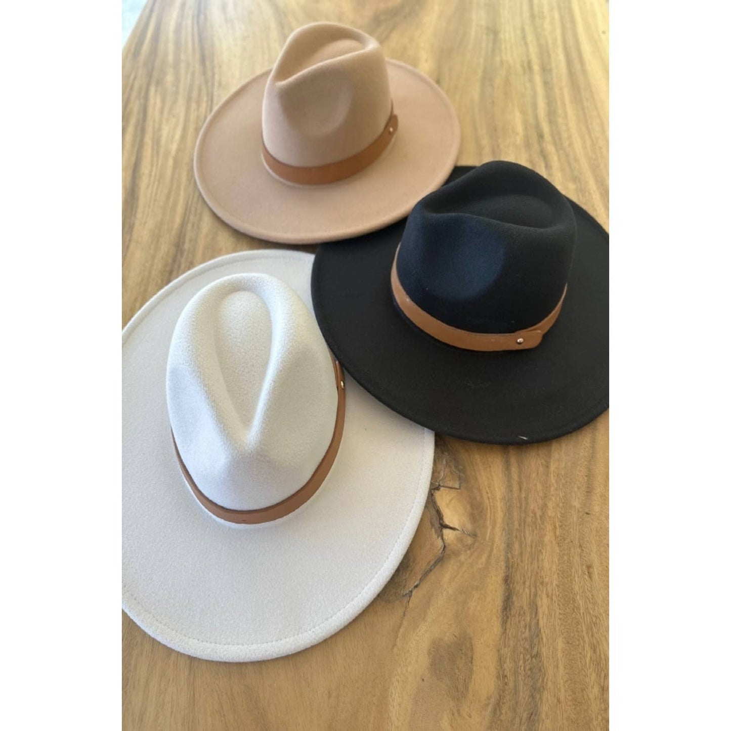 WIDE BRIM DANDY PANAMA HAT With Belt