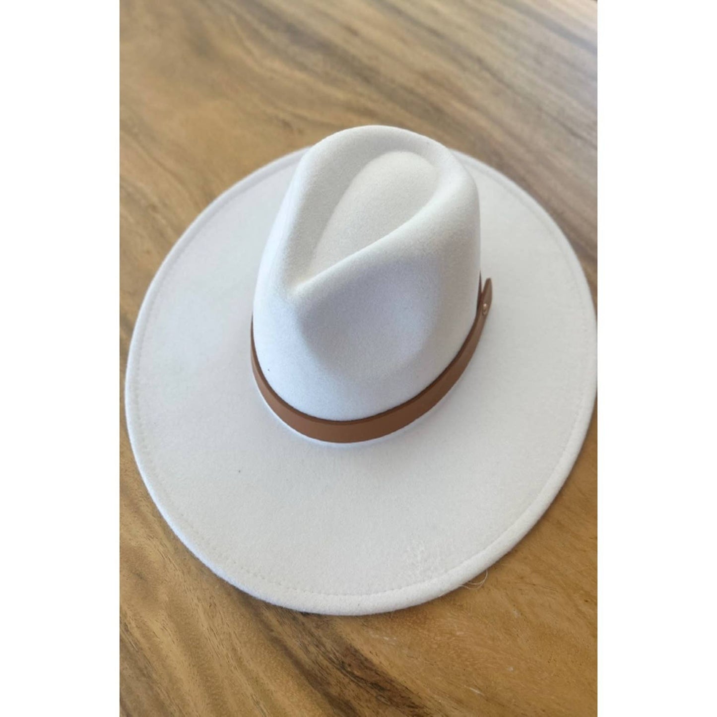 WIDE BRIM DANDY PANAMA HAT With Belt