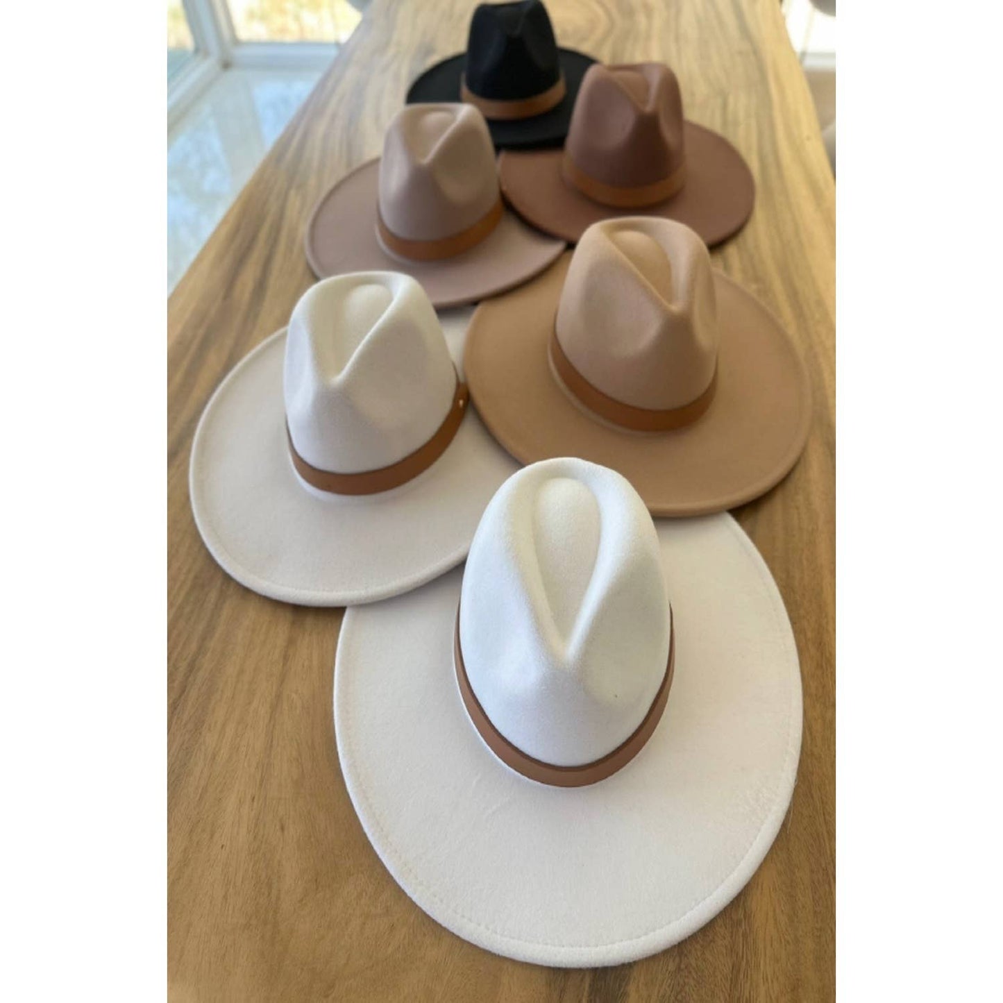 WIDE BRIM DANDY PANAMA HAT With Belt
