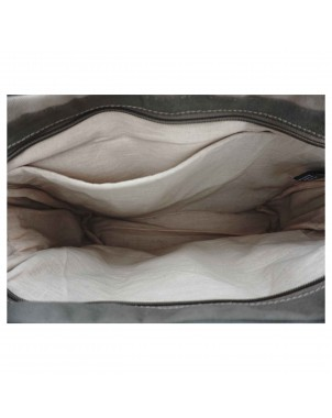 Camo and Recycled Military Tent Messenger Bag