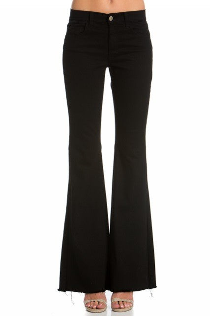 vintage flare denim jeans bell bottom pants