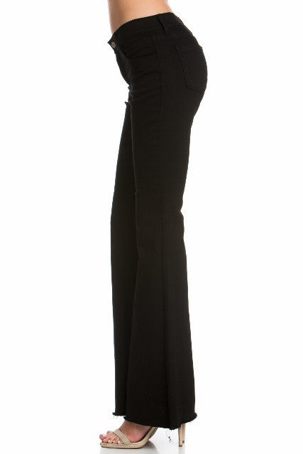 vintage flare denim jeans bell bottom pants
