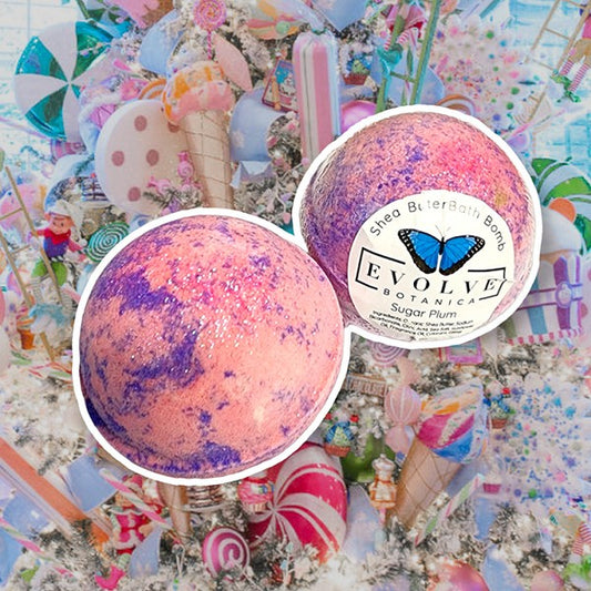 Bath Bomb   Sugar Plum / Christmas   Holiday