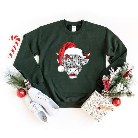 Christmas Heifer Graphic Sweatshirt