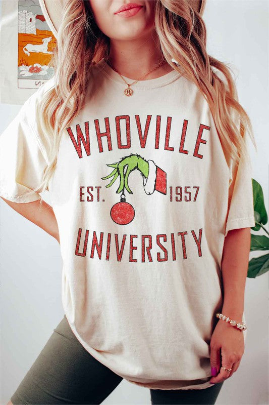 WHOVILLE UNIVERSITY GRAPHIC TEE / T SHIRT