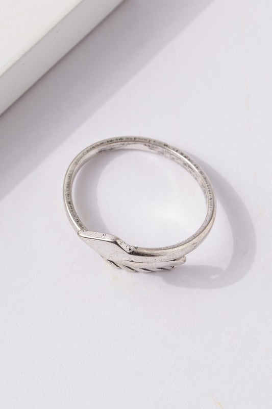 Western Eagle Set Ring