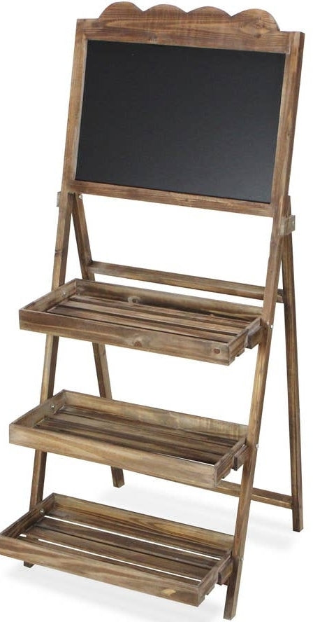 Wooden Chalkboard Stand