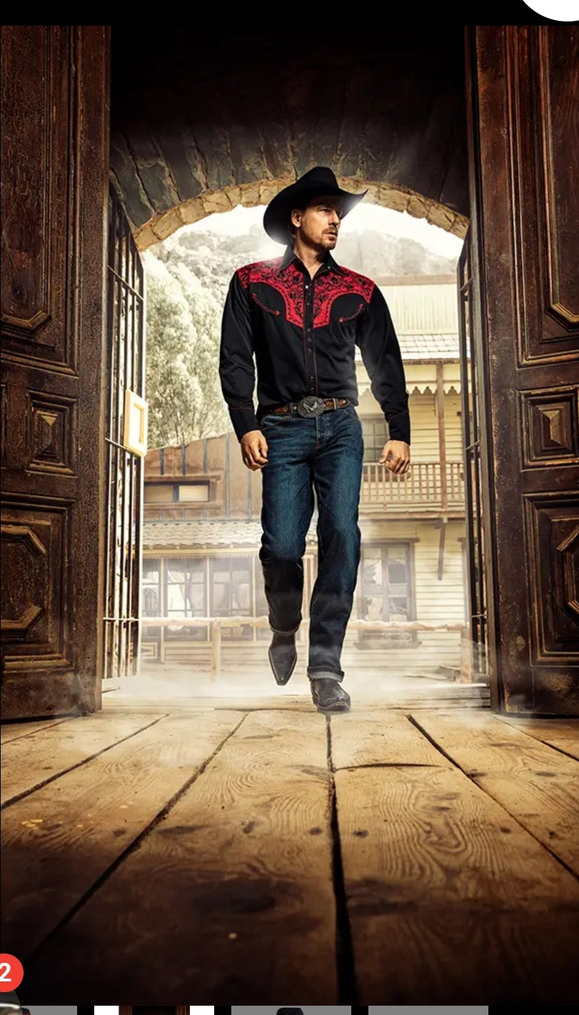 Brooks Western Button Shirt