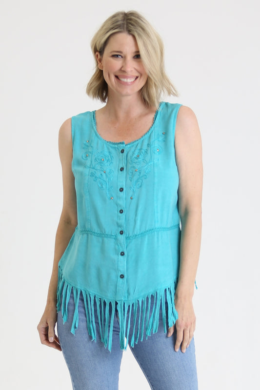 BUTTON DOWN TANK