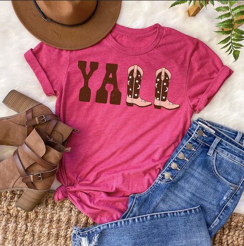 Yall Boots T-Shirt